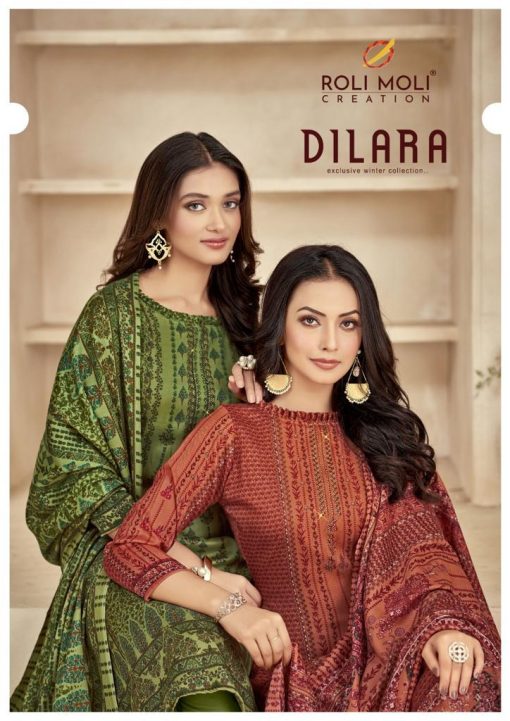 Roli Moli Dilara Pashmina Salwar Suit Catalog 8 Pcs 1 510x721 - Roli Moli Dilara Pashmina Salwar Suit Catalog 8 Pcs