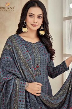 Roli Moli Dilara Pashmina Salwar Suit Catalog 8 Pcs