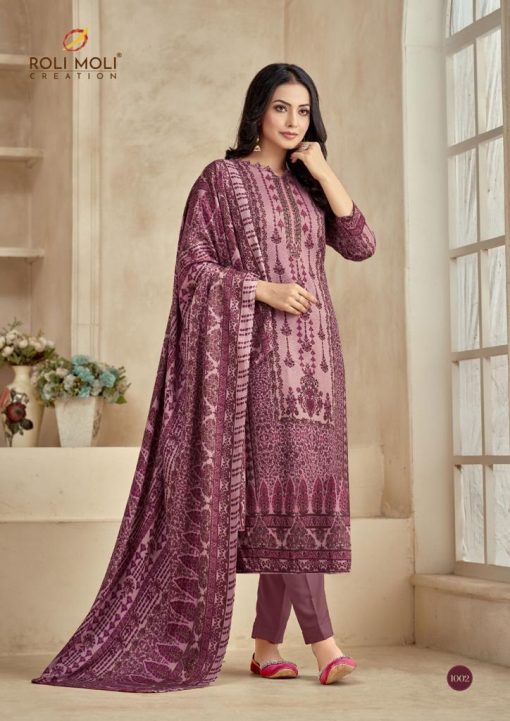 Roli Moli Dilara Pashmina Salwar Suit Catalog 8 Pcs 4 510x721 - Roli Moli Dilara Pashmina Salwar Suit Catalog 8 Pcs