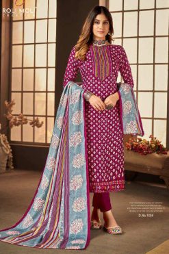 Roli Moli Mehraam Pashmina Salwar Suit Catalog 8 Pcs