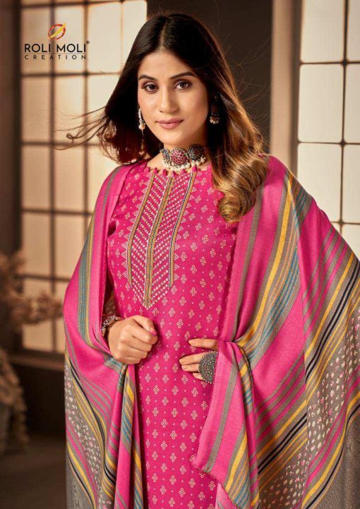 Roli Moli Mehraam Pashmina Salwar Suit Catalog 8 Pcs 3 510x721 - Roli Moli Mehraam Pashmina Salwar Suit Catalog 8 Pcs