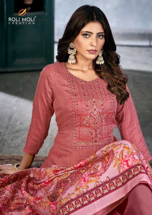 Roli Moli Numaish Pashmina Salwar Suit Catalog 8 Pcs 14 510x721 - Roli Moli Numaish Pashmina Salwar Suit Catalog 8 Pcs