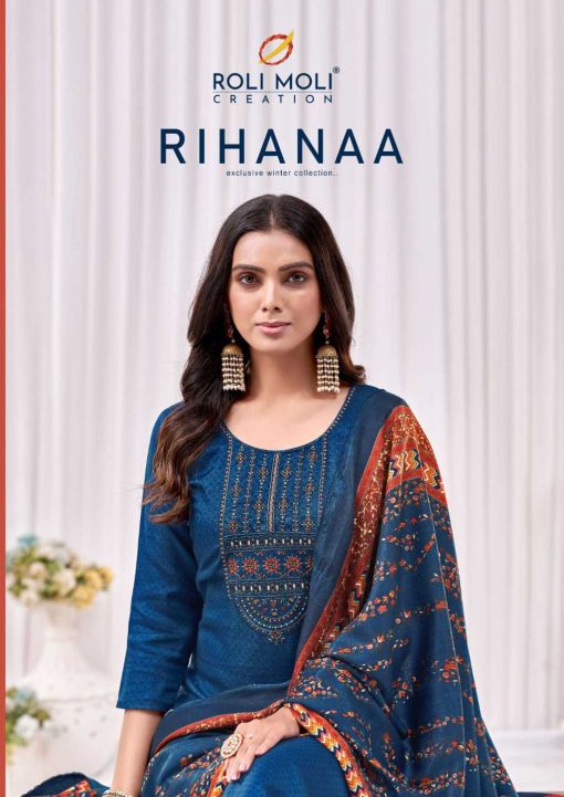 Roli Moli Rihanaa Pashmina Salwar Suit Catalog 8 Pcs 1 510x721 - Roli Moli Rihanaa Pashmina Salwar Suit Catalog 8 Pcs