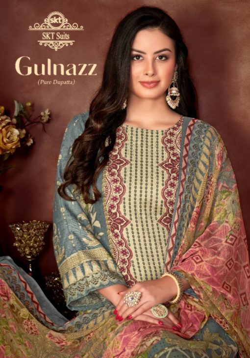 SKT Gulnazz Pashmina Salwar Suit Catalog 8 Pcs 2 510x728 - SKT Gulnazz Pashmina Salwar Suit Catalog 8 Pcs