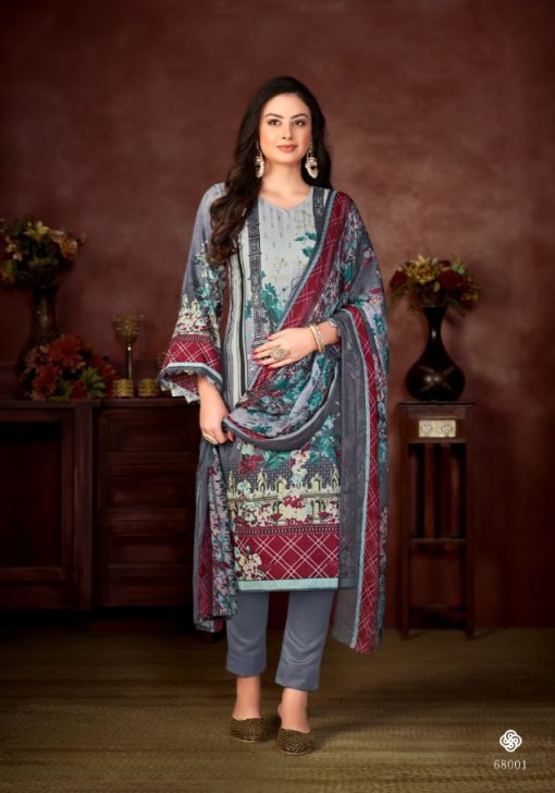 SKT Gulnazz Pashmina Salwar Suit Catalog 8 Pcs 4 510x728 - SKT Gulnazz Pashmina Salwar Suit Catalog 8 Pcs