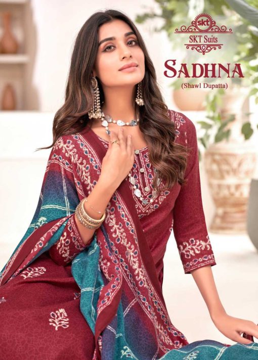 SKT Sadhna Pashmina Salwar Suit Catalog 8 Pcs 2 510x712 - SKT Sadhna Pashmina Salwar Suit Catalog 8 Pcs