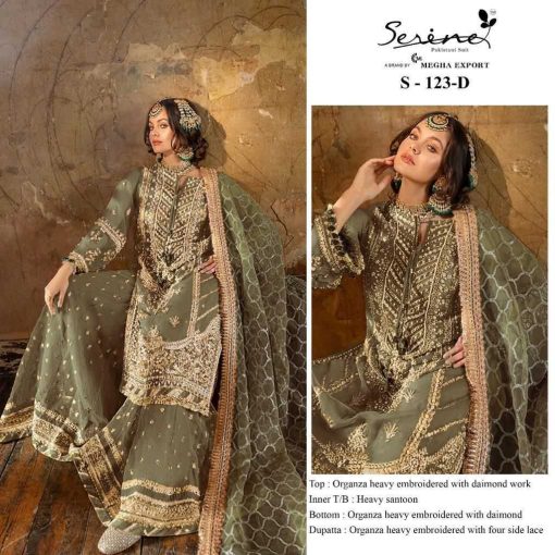 Serene S 123 A D Organza Salwar Suit Catalog 4 Pcs 4 510x510 - Serene S 123 A-D Organza Salwar Suit Catalog 4 Pcs