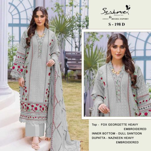 Serene S 198 A D Georgette Salwar Suit Catalog 4 Pcs 4 510x510 - Serene S 198 A-D Georgette Salwar Suit Catalog 4 Pcs