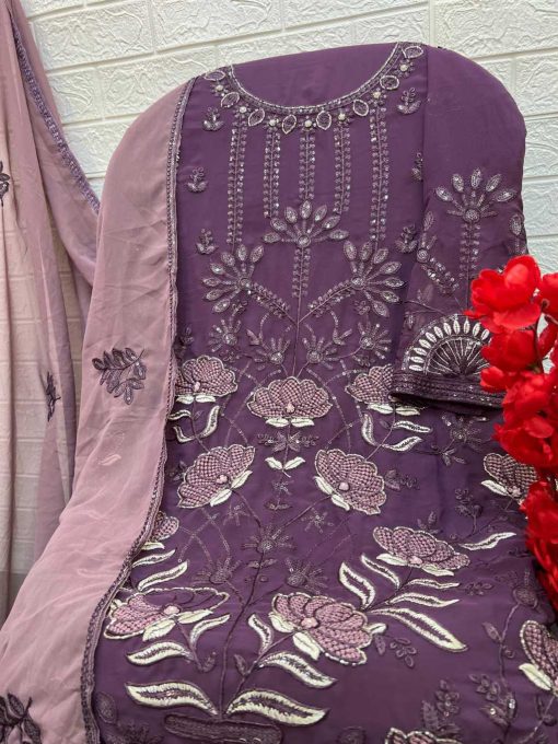 Serene S 202 B E Georgette Salwar Suit Catalog 4 Pcs 18 510x680 - Serene S 202 B-E Georgette Salwar Suit Catalog 4 Pcs