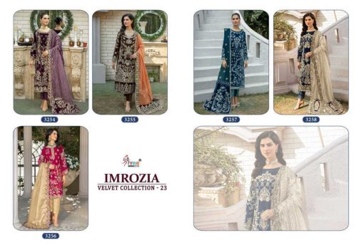 Shree Fabs Imrozia Velvet Collection 23 Salwar Suit Catalog 5 Pcs 12 1 510x351 - Shree Fabs Imrozia Velvet Collection 23 Salwar Suit Catalog 5 Pcs