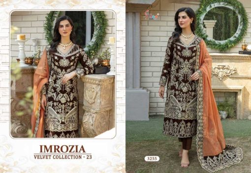 Shree Fabs Imrozia Velvet Collection 23 Salwar Suit Catalog 5 Pcs 5 510x351 - Shree Fabs Imrozia Velvet Collection 23 Salwar Suit Catalog 5 Pcs