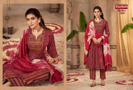 Tanishk Swara Vol 8 Rayon Readymade Suit Catalog 8 Pcs 5 510x346 - Tanishk Swara Vol 8 Rayon Readymade Suit Catalog 8 Pcs