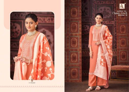 Alok Classic Touch Edition Vol 13 Salwar Suit Wholesale Catalog 8 Pcs 5 510x364 - Alok Classic Touch Edition Vol 13 Salwar Suit Wholesale Catalog 6 Pcs