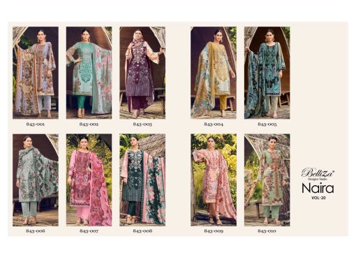 Belliza Naira Vol 20 Cotton Salwar Suit Catalog 10 Pcs 14 510x362 - Belliza Naira Vol 20 Cotton Salwar Suit Catalog 10 Pcs