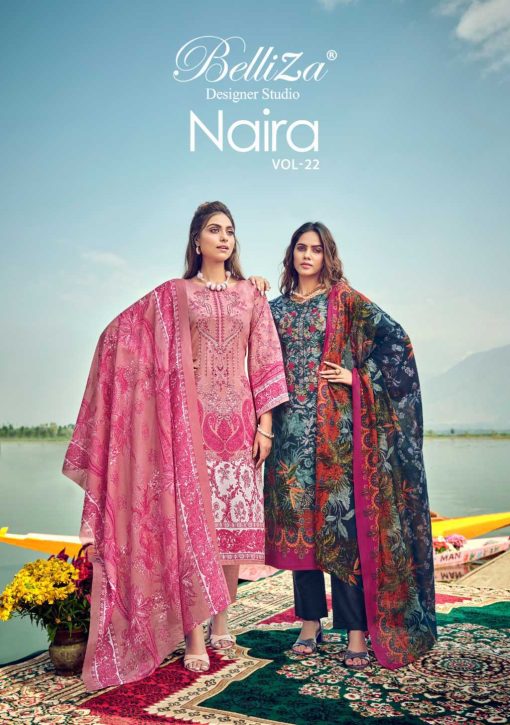 Belliza Naira Vol 22 Cotton Salwar Suit Catalog 8 Pcs 1 510x725 - Belliza Naira Vol 22 Cotton Salwar Suit Catalog 8 Pcs