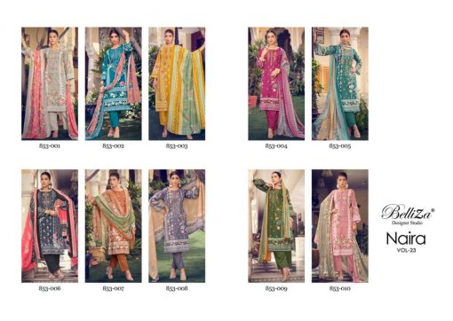 Belliza Naira Vol 23 Cotton Salwar Suit Catalog 10 Pcs 14 510x362 - Belliza Naira Vol 23 Cotton Salwar Suit Catalog 10 Pcs