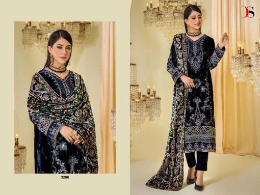 Deepsy Sana Safinaz Velvet Collection Salwar Suit Catalog 6 Pcs 6 510x383 - Deepsy Sana Safinaz Velvet Collection Salwar Suit Catalog 6 Pcs