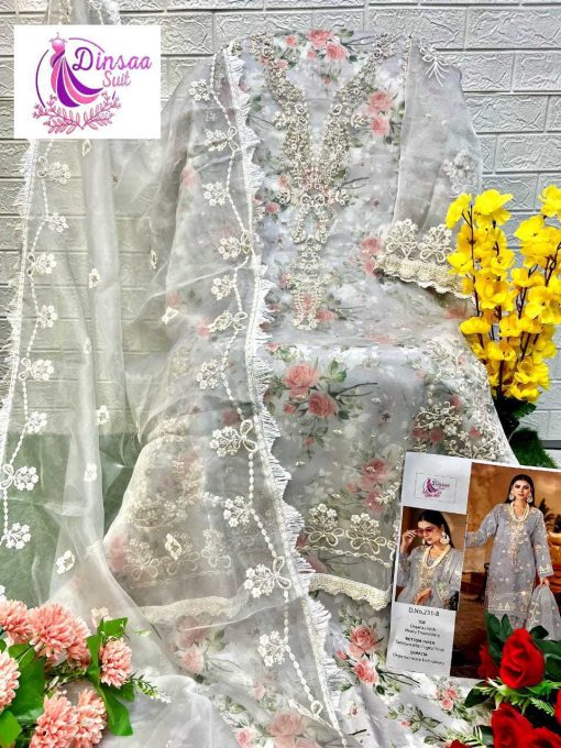 Dinsaa DS 231 A D Organza Salwar Suit Catalog 4 Pcs 7 510x680 - Dinsaa DS 231 A-D Organza Salwar Suit Catalog 4 Pcs