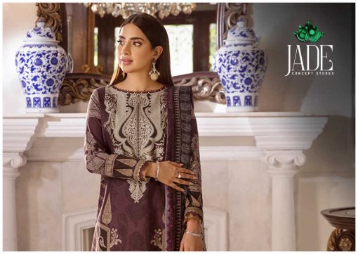 Jade Bin Saeed Heavy Cotton Luxury Collection Vol 3 Salwar Suit Catalog 6 Pcs 8 510x361 - Jade Bin Saeed Heavy Cotton Luxury Collection Vol 3 Salwar Suit Catalog 6 Pcs