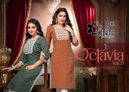 Kinti Octavia Vol 3 Cotton Kurti Catalog 8 Pcs 2 510x364 - Kinti Octavia Vol 3 Cotton Kurti Catalog 8 Pcs