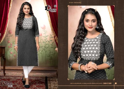 Kinti Octavia Vol 3 Cotton Kurti Catalog 8 Pcs 8 510x364 - Kinti Octavia Vol 3 Cotton Kurti Catalog 8 Pcs