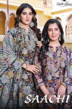 Ladies Flavour Saachi Kurti with Bottom Dupatta Chanderi Catalog 4 Pcs 247x371 - Surat Fabrics