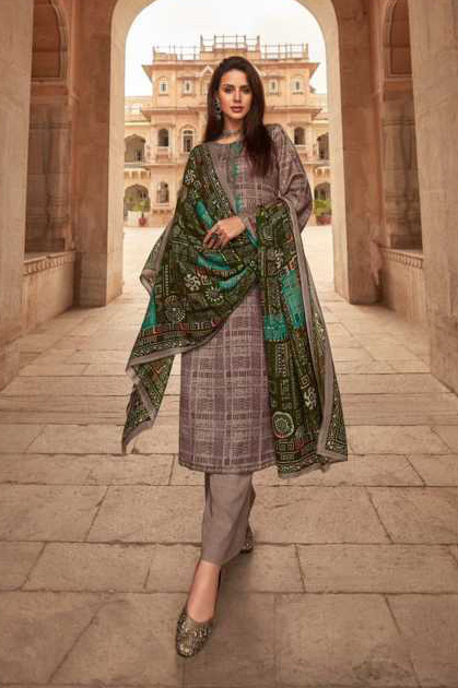 Mumtaz Arts Jashn Premium Quality Silk Fabric Designer Wear Salwar Sui