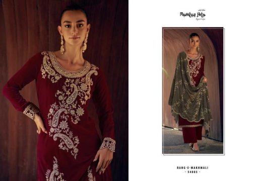 Mumtaz Arts Rang E Makhmali Velvet Pashmina Salwar Suit Catalog 4 Pcs 5 510x360 - Mumtaz Arts Rang E Makhmali Velvet Pashmina Salwar Suit Catalog 4 Pcs