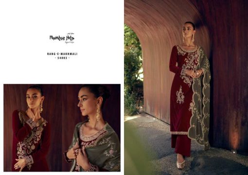 Mumtaz Arts Rang E Makhmali Velvet Pashmina Salwar Suit Catalog 4 Pcs 8 510x360 - Mumtaz Arts Rang E Makhmali Velvet Pashmina Salwar Suit Catalog 4 Pcs