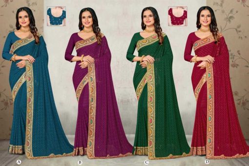 Ranjna Sweden Saree Sari Catalog 4 Pcs 6 510x340 - Ranjna Sweden Saree Sari Catalog 4 Pcs