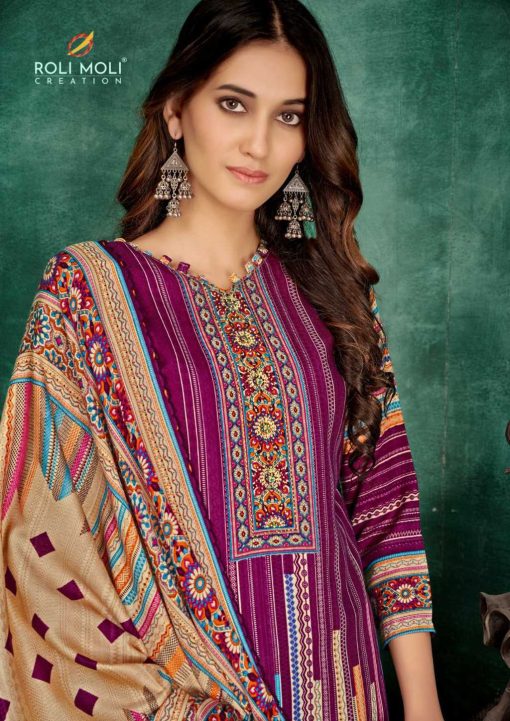 Roli Moli Fitoor Pashmina Salwar Suit Catalog 8 Pcs 1 510x721 - Roli Moli Fitoor Pashmina Salwar Suit Catalog 8 Pcs