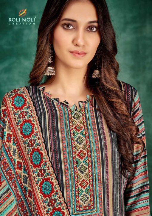 Roli Moli Fitoor Pashmina Salwar Suit Catalog 8 Pcs 14 510x721 - Roli Moli Fitoor Pashmina Salwar Suit Catalog 8 Pcs