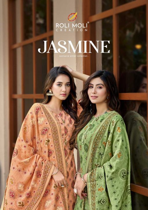Roli Moli Jasmine Pashmina Salwar Suit Catalog 8 Pcs 1 510x722 - Roli Moli Jasmine Pashmina Salwar Suit Catalog 8 Pcs