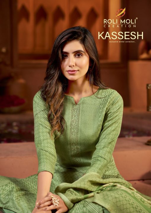 Roli Moli Kassesh Pashmina Salwar Suit Catalog 8 Pcs 2 510x721 - Roli Moli Kassesh Pashmina Salwar Suit Catalog 8 Pcs