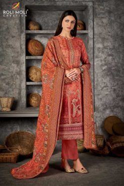 Roli Moli Marina Pashmina Salwar Suit Catalog 8 Pcs