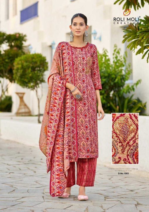 Roli Moli Mirah Pashmina Salwar Suit Catalog 8 Pcs 7 510x722 - Roli Moli Mirah Pashmina Salwar Suit Catalog 8 Pcs