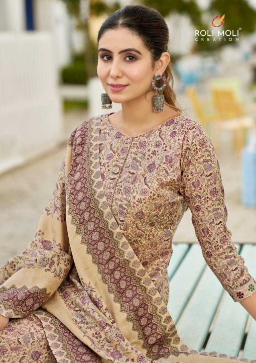 Roli Moli Mirah Pashmina Salwar Suit Catalog 8 Pcs 9 510x722 - Roli Moli Mirah Pashmina Salwar Suit Catalog 8 Pcs