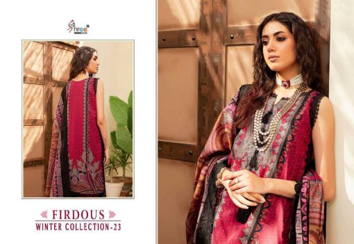 Shree Fabs Firdous Winter Collection 23 Pashmina Salwar Suit Wholesale Catalog 8 Pcs 11 510x351 - Shree Fabs Firdous Winter Collection 23 Pashmina Salwar Suit Wholesale Catalog 8 Pcs