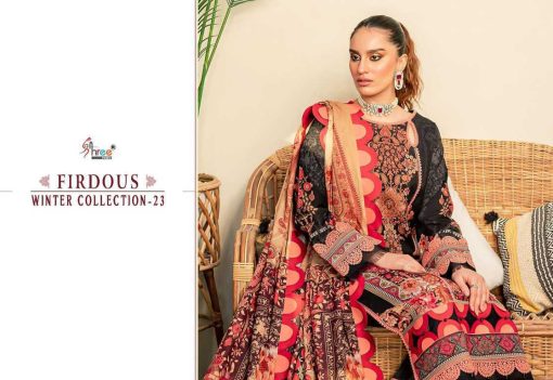 Shree Fabs Firdous Winter Collection 23 Pashmina Salwar Suit Wholesale Catalog 8 Pcs 13 510x351 - Shree Fabs Firdous Winter Collection 23 Pashmina Salwar Suit Wholesale Catalog 8 Pcs