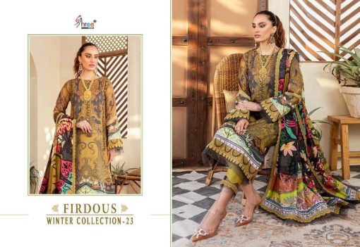 Shree Fabs Firdous Winter Collection 23 Pashmina Salwar Suit Wholesale Catalog 8 Pcs 15 510x351 - Shree Fabs Firdous Winter Collection 23 Pashmina Salwar Suit Wholesale Catalog 8 Pcs