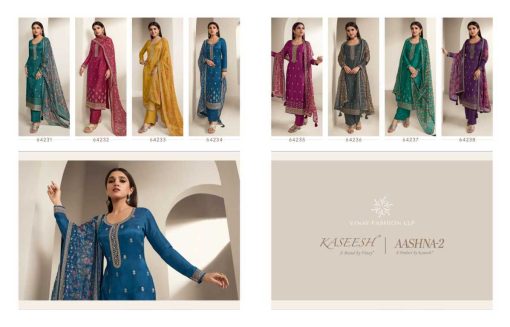 Vinay Kaseesh Aashna Vol 2 Silk Salwar Suit Catalog 8 Pcs 13 510x327 - Vinay Kaseesh Aashna Vol 2 Silk Salwar Suit Catalog 8 Pcs