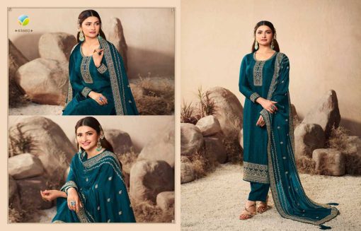 Vinay Kaseesh Geet Vol 2 Silk Salwar Suit Catalog 8 Pcs 4 510x327 - Vinay Kaseesh Geet Vol 2 Silk Salwar Suit Catalog 8 Pcs