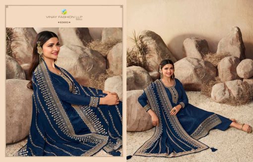 Vinay Kaseesh Geet Vol 2 Silk Salwar Suit Catalog 8 Pcs 7 510x327 - Vinay Kaseesh Geet Vol 2 Silk Salwar Suit Catalog 8 Pcs