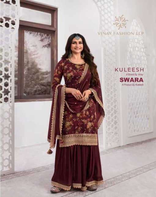 Vinay Kaseesh Swara Silk Salwar Suit Catalog 6 Pcs 1 510x644 - Vinay Kaseesh Swara Silk Salwar Suit Catalog 6 Pcs