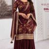 Vinay Kaseesh Swara Silk Salwar Suit Catalog 6 Pcs