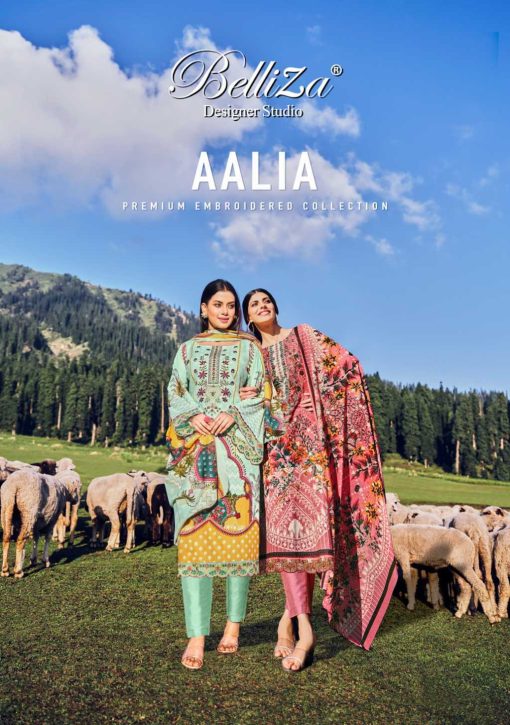 Belliza Aaliya Cotton Salwar Suit Catalog 8 Pcs 1 510x725 - Belliza Aaliya Cotton Salwar Suit Catalog 8 Pcs