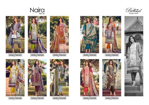 Belliza Naira Vol 24 Cotton Salwar Suit Catalog 10 Pcs 14 510x362 - Belliza Naira Vol 24 Cotton Salwar Suit Catalog 10 Pcs