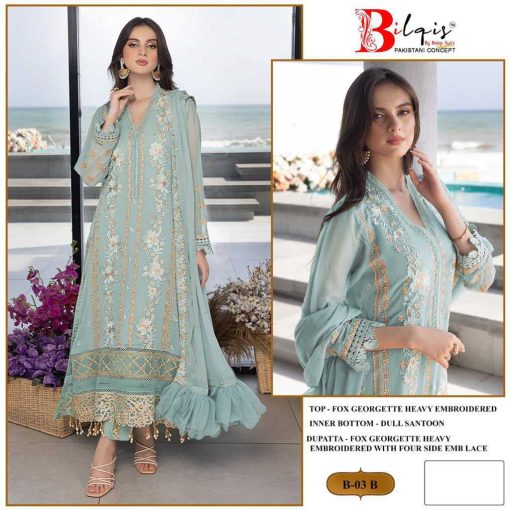 Bilqis B 1 4 Georgette Salwar Suit Catalog 4 Pcs 2 510x510 - Bilqis B 1-4 Georgette Salwar Suit Catalog 4 Pcs