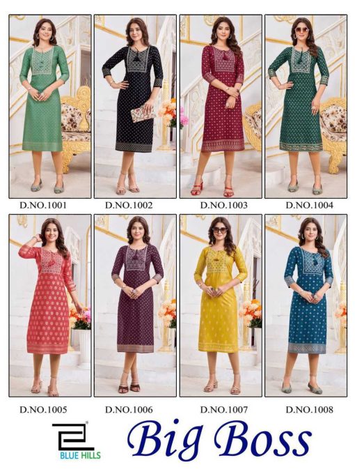 Blue Hills Big Boss Rayon Kurti Catalog 8 Pcs 11 510x680 - Blue Hills Big Boss Rayon Kurti Catalog 8 Pcs