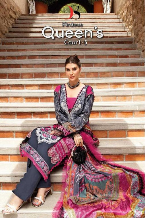 Deepsy Firdous Queens Court Vol 5 Cotton Chiffon Salwar Suit Catalog 8 Pcs 1 510x765 - Deepsy Firdous Queen’s Court Vol 5 Cotton Chiffon Salwar Suit Catalog 8 Pcs